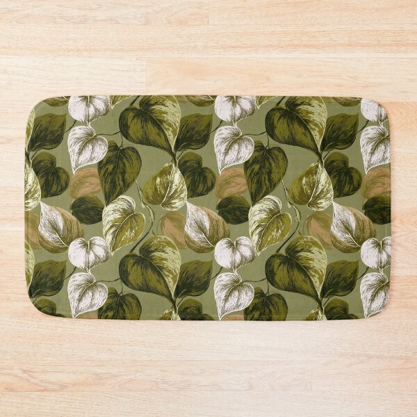 Item preview, Trendy Pothos Print - Hawaiian Flower Pattern - Birthday Gift For Wife designed and sold by RoyalStarsPatts.