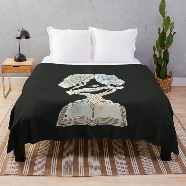 Item preview, The Architecture of Quiet Moments - Open Book Tree Line Art designed and sold by InnerwayStudio.