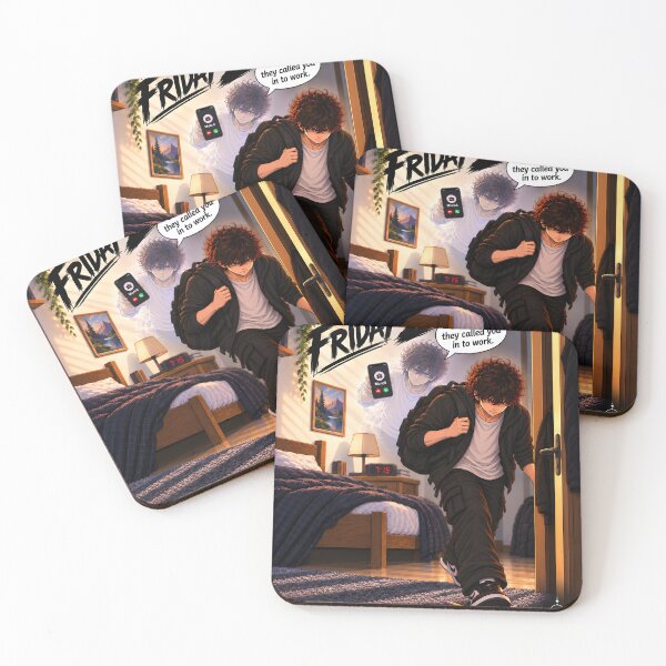 Item preview, Friday Again – When Work Calls Back designed and sold by FereSpark.