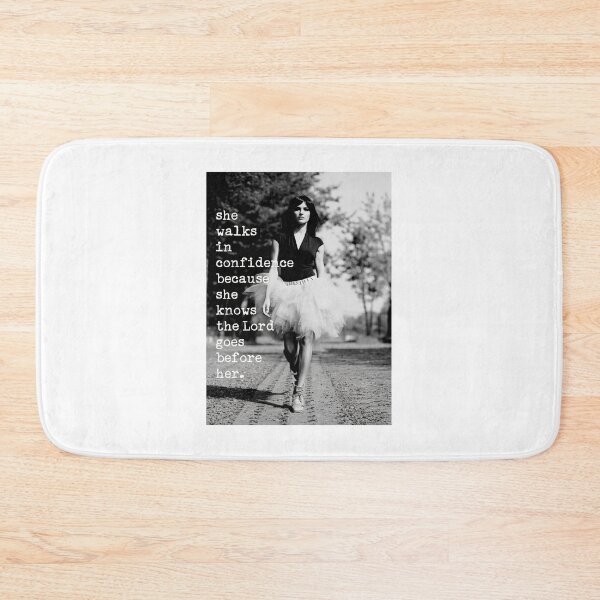 Item preview, she walks in confidence because she knows the LORD goes before her. designed and sold by a peace of heaven.