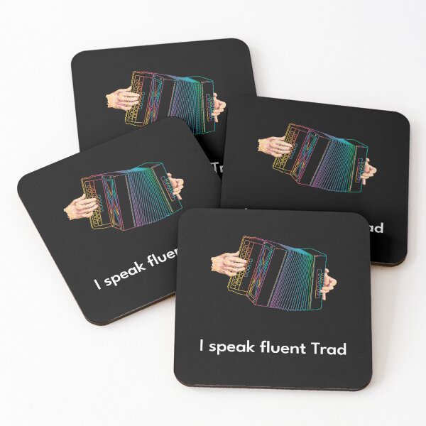 Item preview, I speak fluent Trad Accordion Colors designed and sold by TraDArt.