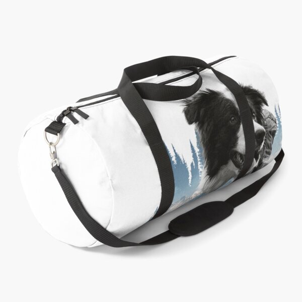 Item preview, Border Collie Hiking Dog Mountain Adventure designed and sold by NicolasGlowArt.