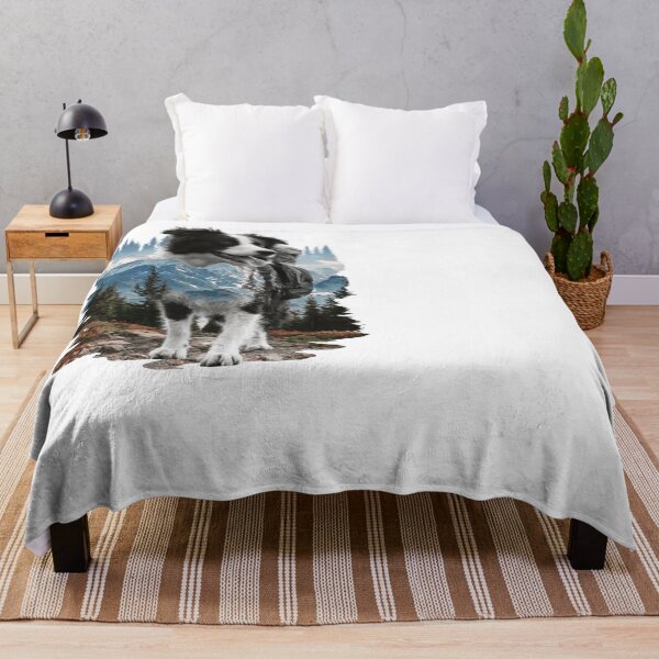 Item preview, Border Collie Hiking Dog Mountain Adventure designed and sold by NicolasGlowArt.