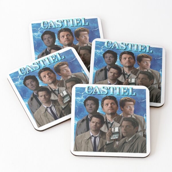 Item preview, Vintage 90s Graphic Design Castiel  designed and sold by carrie-does-art.