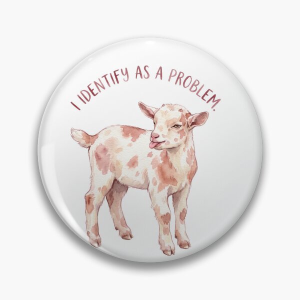Item preview, Problem Baby Goat designed and sold by Tiffany Roy.