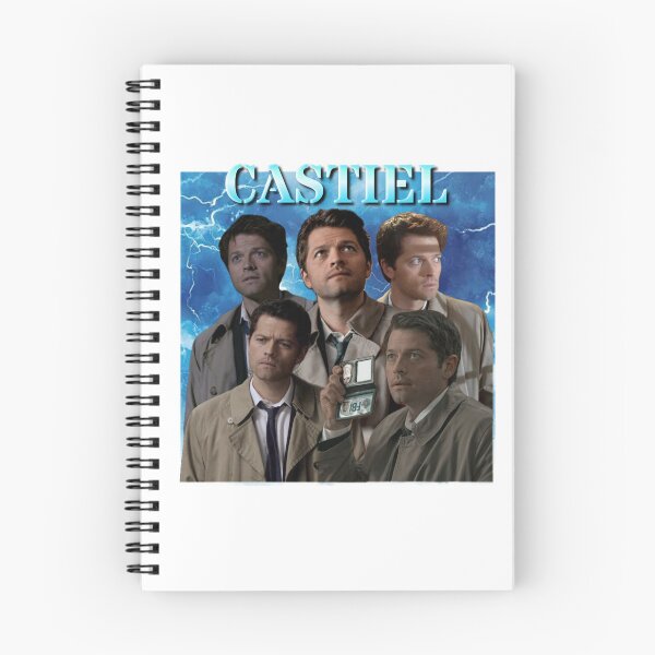 Artikelvorschau, Vintage 90er Jahre Grafikdesign Castiel entworfen und verkauft von carrie-does-art.