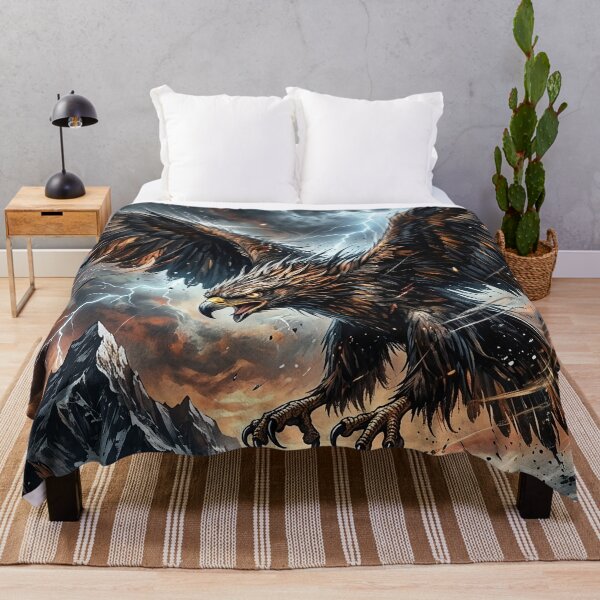 Item preview, Eagle in the Storm - American Wildlife Art designed and sold by Lucid Dream Pixel.