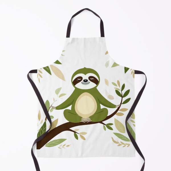 Item preview, Cute Sloth Meditating on a Branch designed and sold by Marcello Aivazi.