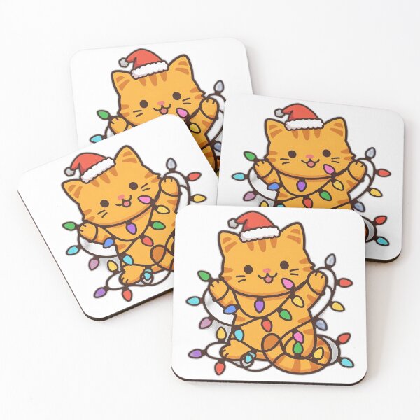 Item preview, Meowy Christmas Shirt – Cute Cat Holiday Tee designed and sold by KERK Art and Design.