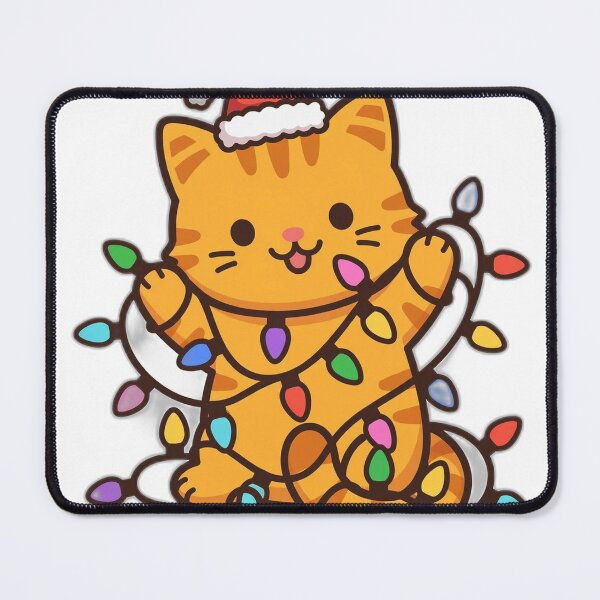 Item preview, Meowy Christmas Shirt – Cute Cat Holiday Tee designed and sold by KERK Art and Design.
