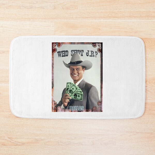 Item preview, Who Shot JR Mystery TV Show Inspired Retro Design designed and sold by Oxis-shop.
