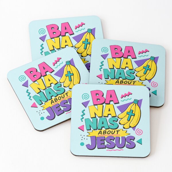 Item preview, Love Bananas About Jesus, Banana Lover, Retro 90s Child of God, Religious Christian Faith designed and sold by Forevermore.