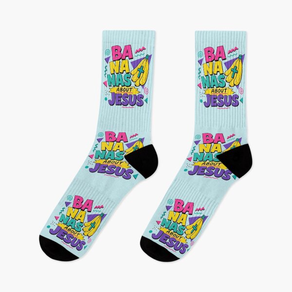 Item preview, Love Bananas About Jesus, Banana Lover, Retro 90s Child of God, Religious Christian Faith designed and sold by Forevermore.
