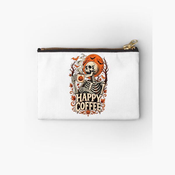 Item preview, Happy Coffee Halloween Skeleton designed and sold by BullBooy.