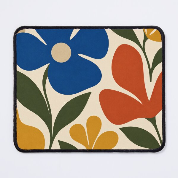 Item preview, Mid Century Modern Abstract Florals designed and sold by Glottopia.