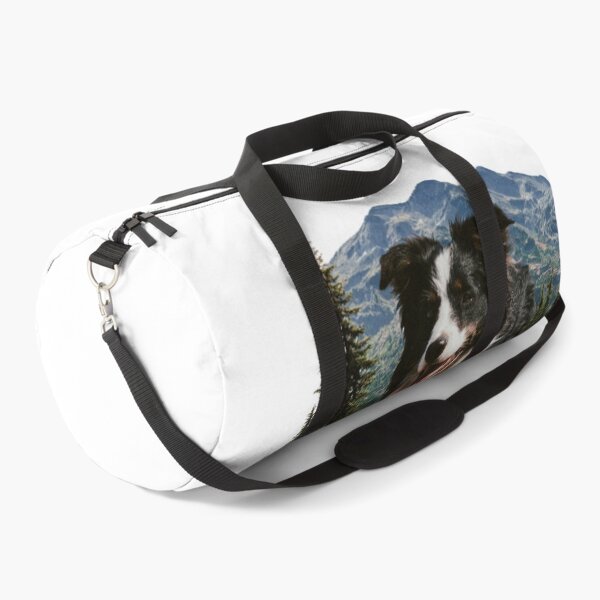 Item preview, Border Collie Dog Hiking Mountain Trail Adventure designed and sold by NicolasGlowArt.