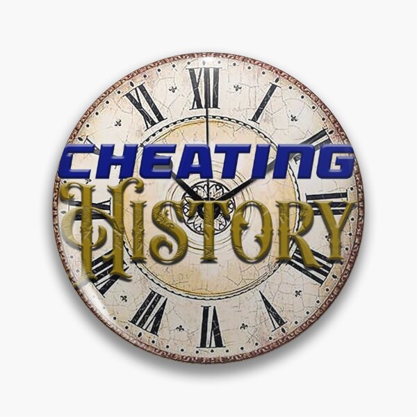 Item preview, Cheating History Logo Pins, Stickers & Magnets designed and sold by TavernTrio.