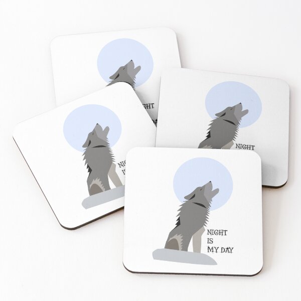 Item preview, Moonlit Howl – Wolf Under the Full Moon designed and sold by ustylelab.