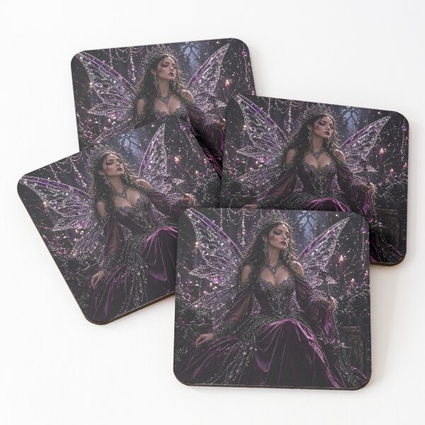 Item preview, Plum Noir Fairy Queen Enchantment designed and sold by Storybook Botanica.