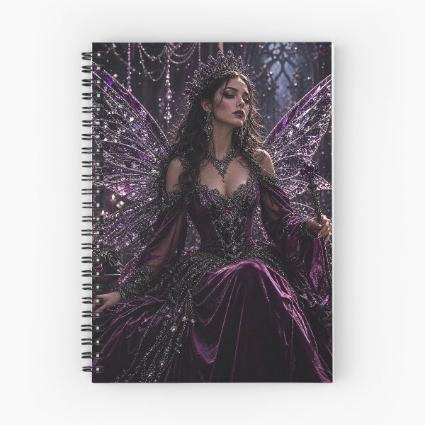 Item preview, Plum Noir Fairy Queen Enchantment designed and sold by Storybook Botanica.