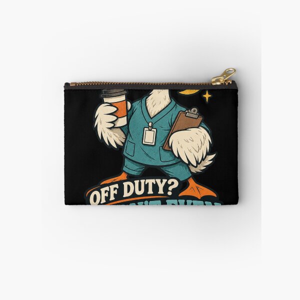 Item preview, Night Shift Goose Shirt – Off Duty I Don't Even Believe in Daylight designed and sold by The Grumpy Pet Club.