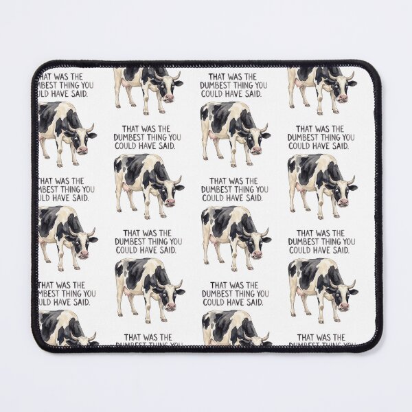 Item preview, Disappointed Dairy Cow designed and sold by Tiffany Roy.