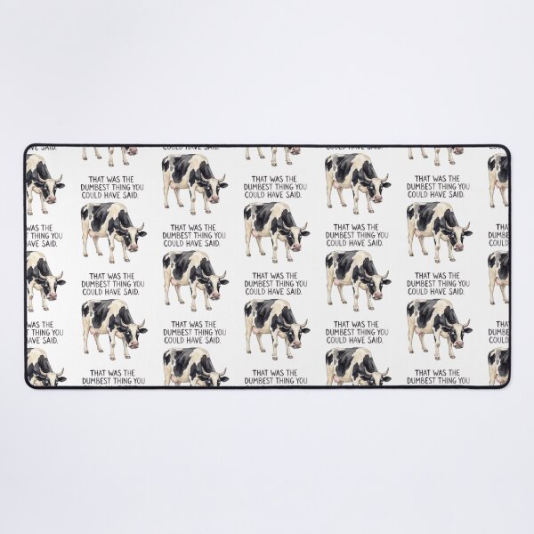 Item preview, Disappointed Dairy Cow designed and sold by Tiffany Roy.