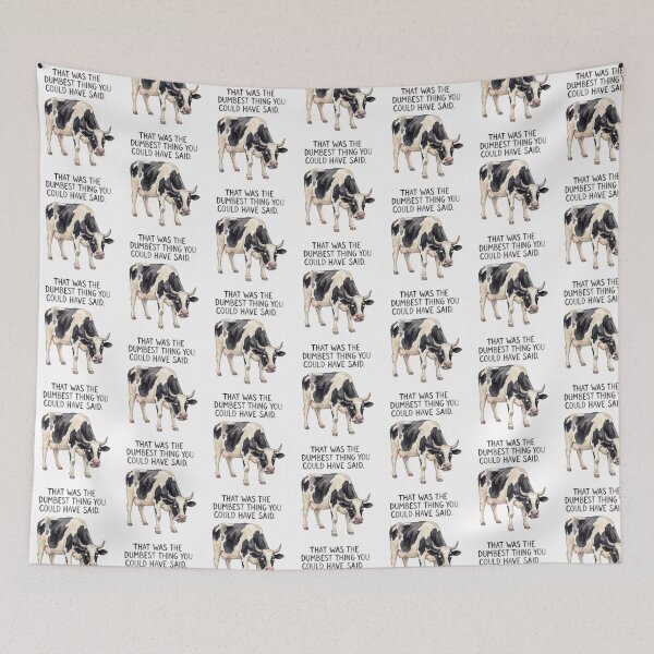 Item preview, Disappointed Dairy Cow designed and sold by Roy & Tiffany.