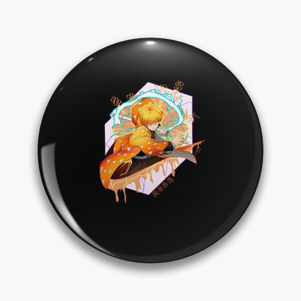 Item preview, Zenitsu Agatsuma Demon Slayer  designed and sold by zozosazap.