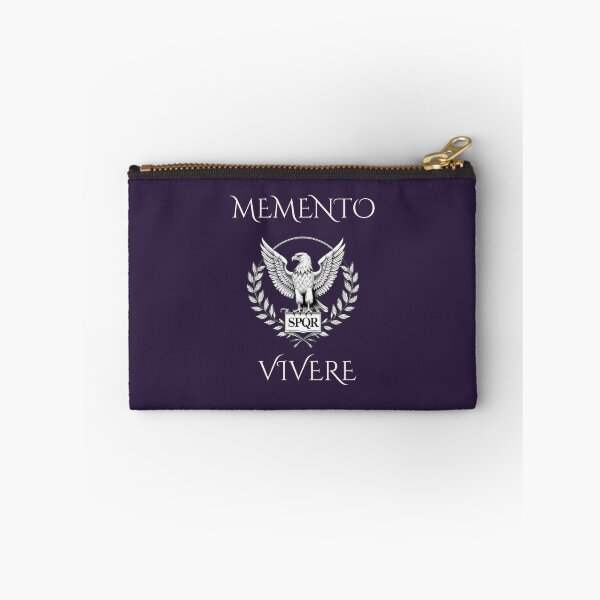Item preview, Memento Vivere – Remember to Live Latin Quote, Philosophical Life Design designed and sold by semenol.