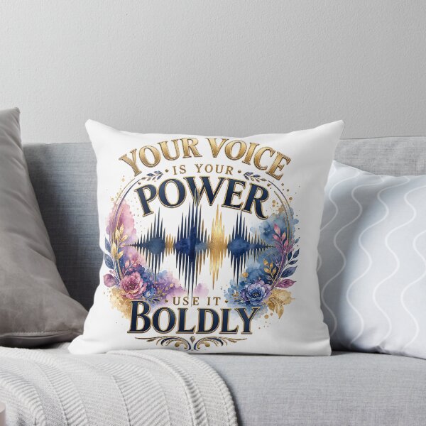 Item preview, Your Voice Is Your Power Boldly Speak Up designed and sold by Yafa-Design.