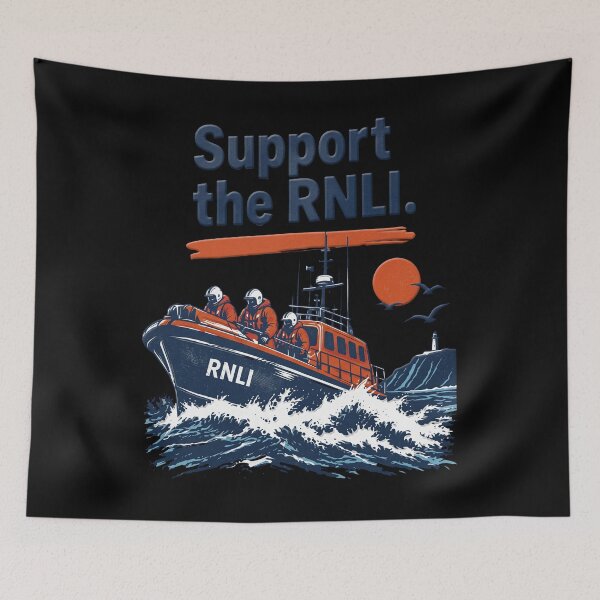Item preview, RNLI - Lifeboat Rescue Team - Support the RNLI designed and sold by lucrfts.