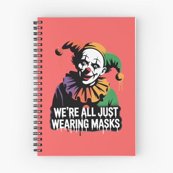 Item preview, Banksy Clown - We're All Just Wearing Masks designed and sold by 123ks.