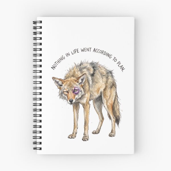 Item preview, Bruised Survivor Coyote designed and sold by Tiffany Roy.