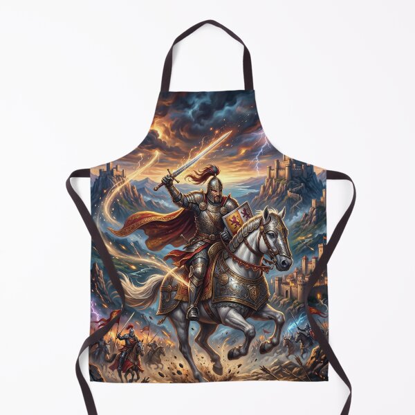 Item preview, Rodrigo El Cid - Epic Spanish Knight Art designed and sold by Lucid Dream Pixel.