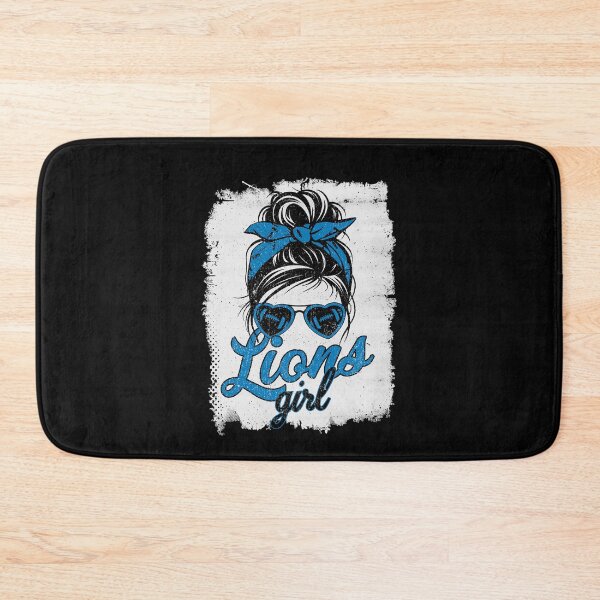 Item preview, Vintage Lions Girl Messy Bun Distressed Football Sports Team Spirit designed and sold by RockTheFeal.
