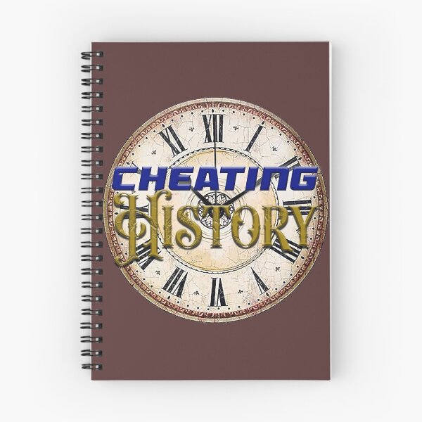 Item preview, Cheating History Logo Notebooks & Phone Cases designed and sold by TavernTrio.