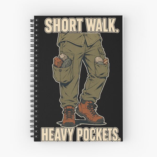 Item preview, Short Walk, Heavy Pockets – Funny Rock Collector designed and sold by FreePath-Move.