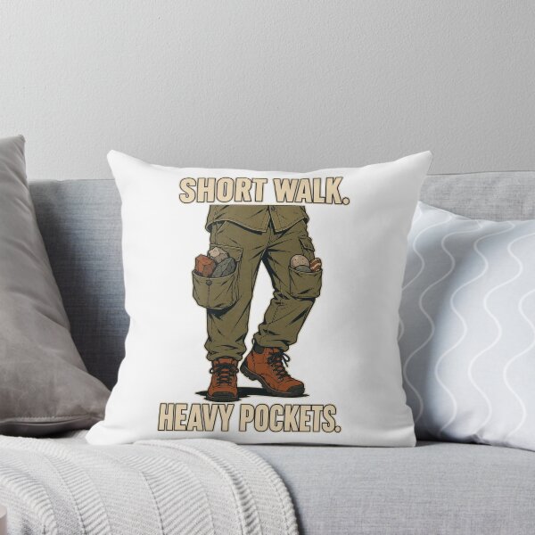 Item preview, Short Walk, Heavy Pockets – Funny Rock Collector designed and sold by FreePath-Move.