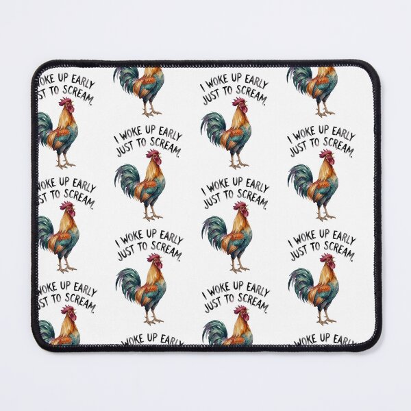 Item preview, Early Screaming Rooster designed and sold by Tiffany Roy.