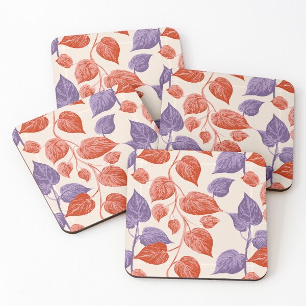 Item preview, Graceful Pothos Texture  - Retro Flower Floral - Bridal Shower Gifts designed and sold by RoyalStarsPatts.