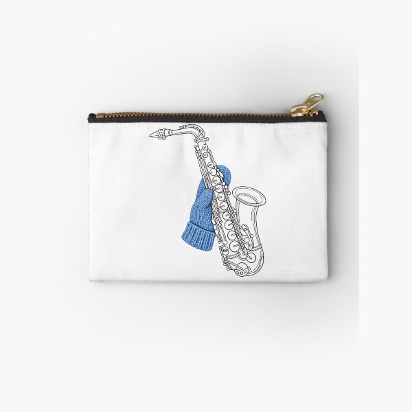 Item preview, Saxophone Held by a Knitted Mitten designed and sold by knitcorner26.