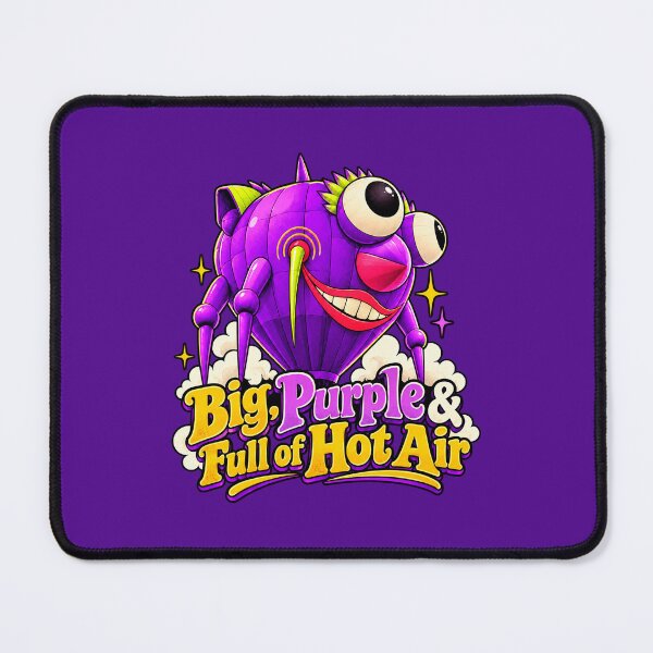 Item preview, Big, Purple & Full of Hot Air Funny Balloon Monster T-Shirt designed and sold by TZehrfeldPhotos.