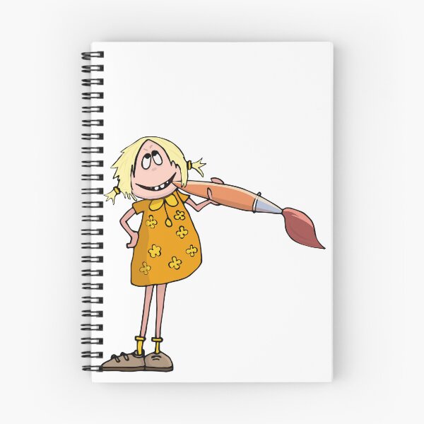 Item preview, Little artist girl with Paintbrush designed and sold by Tanya19742000.