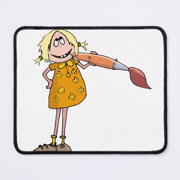 Item preview, Little artist girl with Paintbrush designed and sold by Tanya19742000.