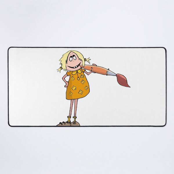 Item preview, Little artist girl with Paintbrush designed and sold by Tanya19742000.