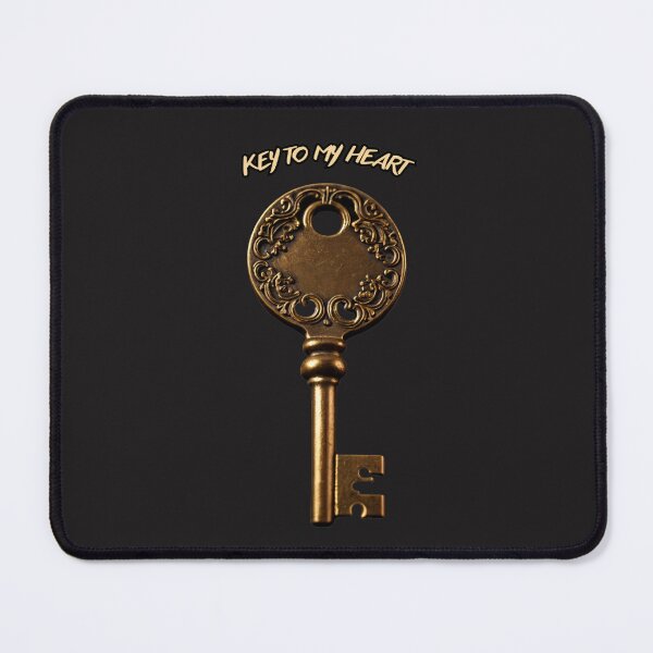 Item preview, Vintage Key to My Heart - Antique Bronze Romance Art designed and sold by mimikaka.