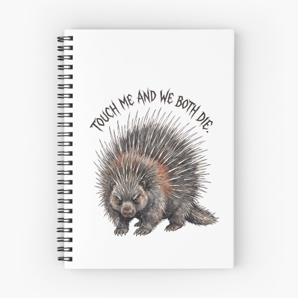 Item preview, Feisty Spiky Porcupine designed and sold by Tiffany Roy.