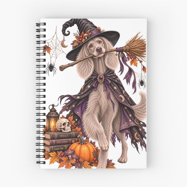 Item preview, Halloween Witch Weimaraner Dog designed and sold by HoldYourPoint.