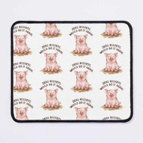 Item preview, Zero Regrets Piglet designed and sold by Tiffany Roy.